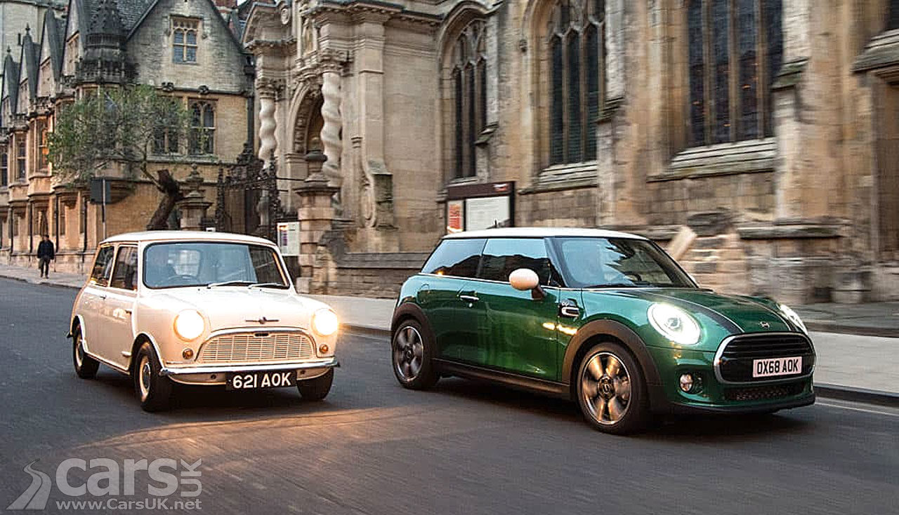 Photo of 1959 Mini and 2019 MINI