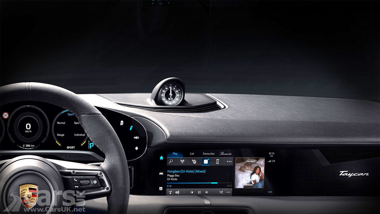 Photo of Porsche Taycan Dashboard