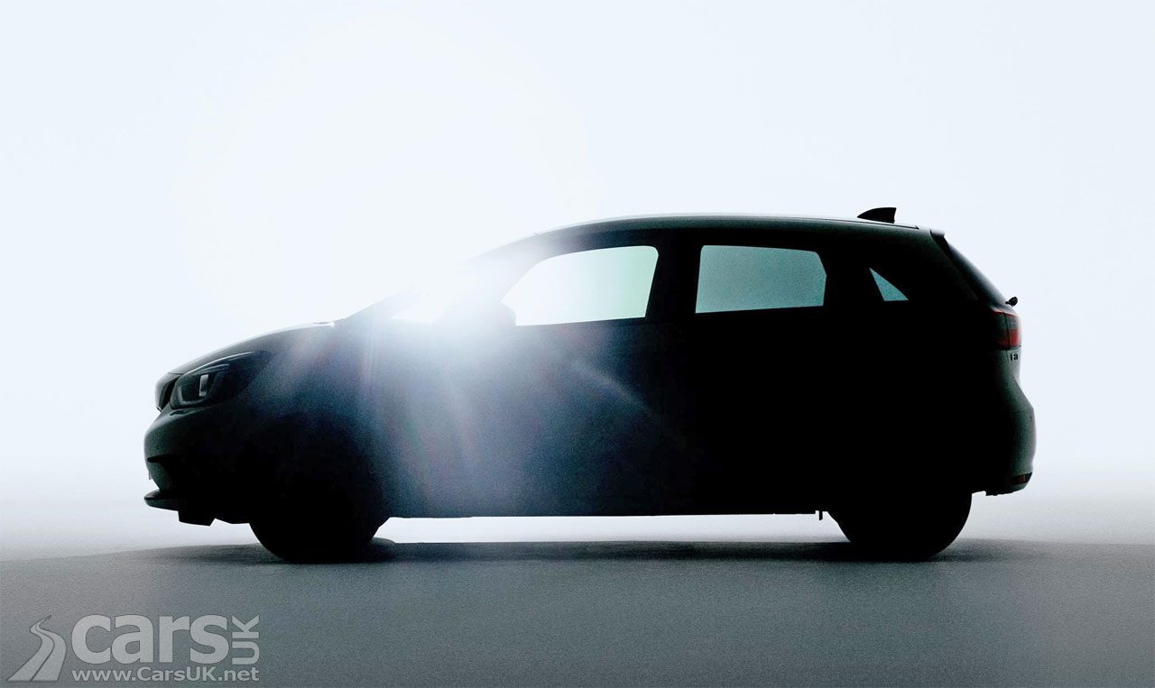 Tease photo of the new Honda Jazz