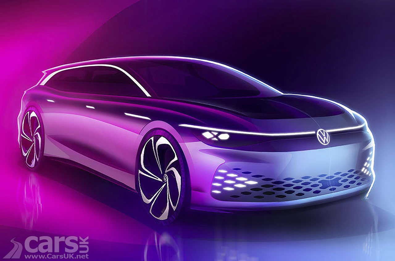 Volkswagen ID. Space Vizzion sketch tease