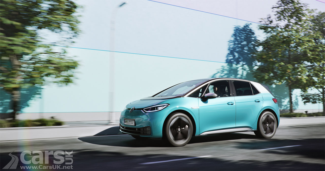 photo Sound of the electric Volkswagen ID. 3