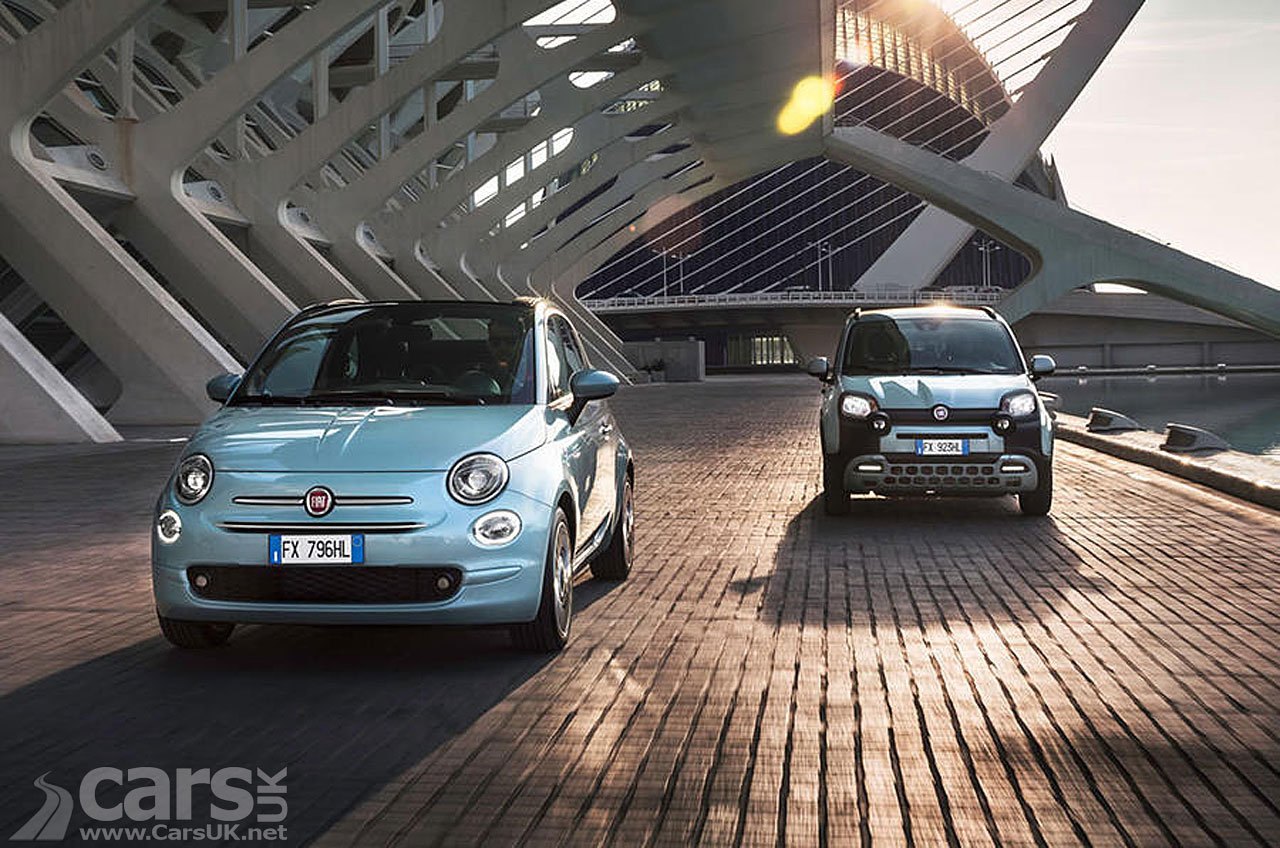 Photo Fiat 500 and Fiat Panda Mild Hybrid