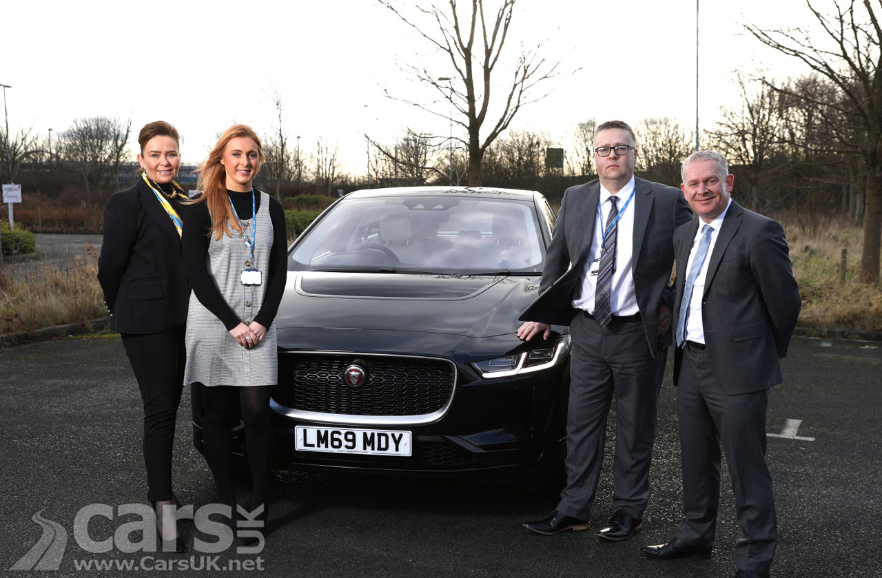 Photo 700 electric Jaguar I-Pace for Public Sector staff