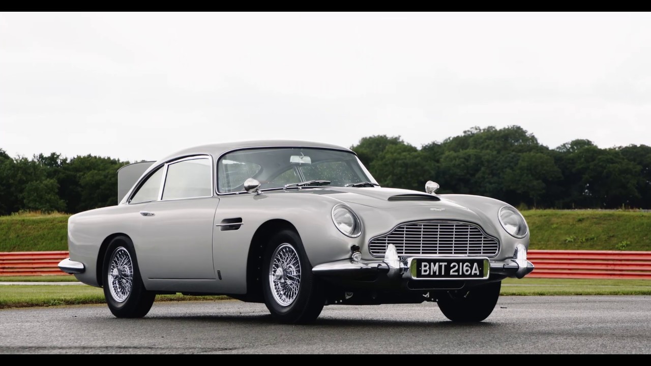 First Aston Martin DB5 Goldfinger Continuation REVEALED - Bond gadgets ...