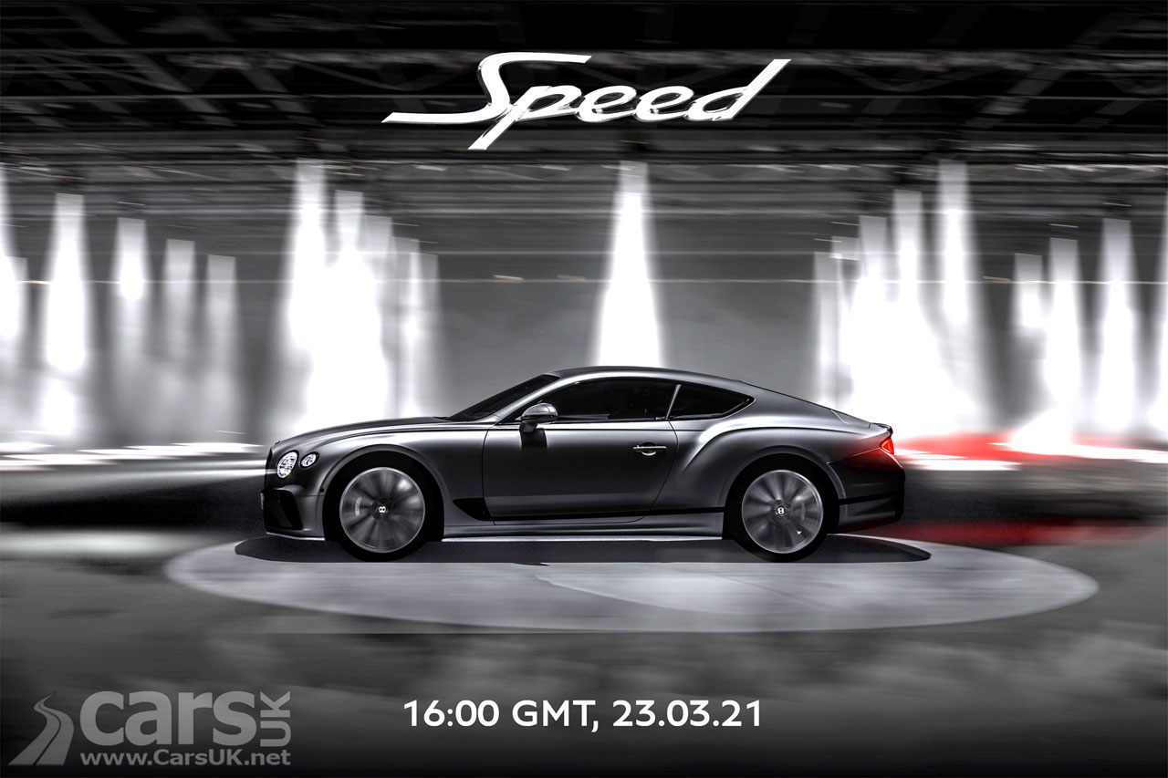 Photo New Bentley Continental GT Speed Tease