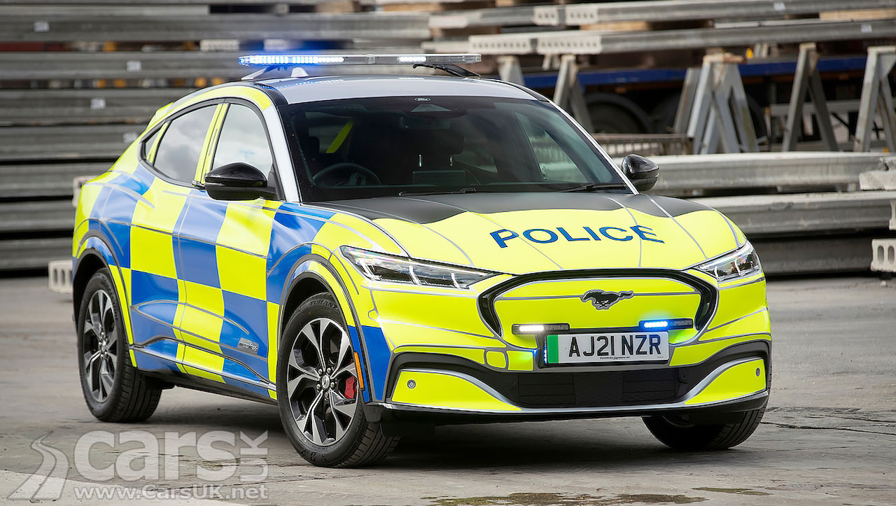 Photo Ford Mustang Mach-E Police Car Concept