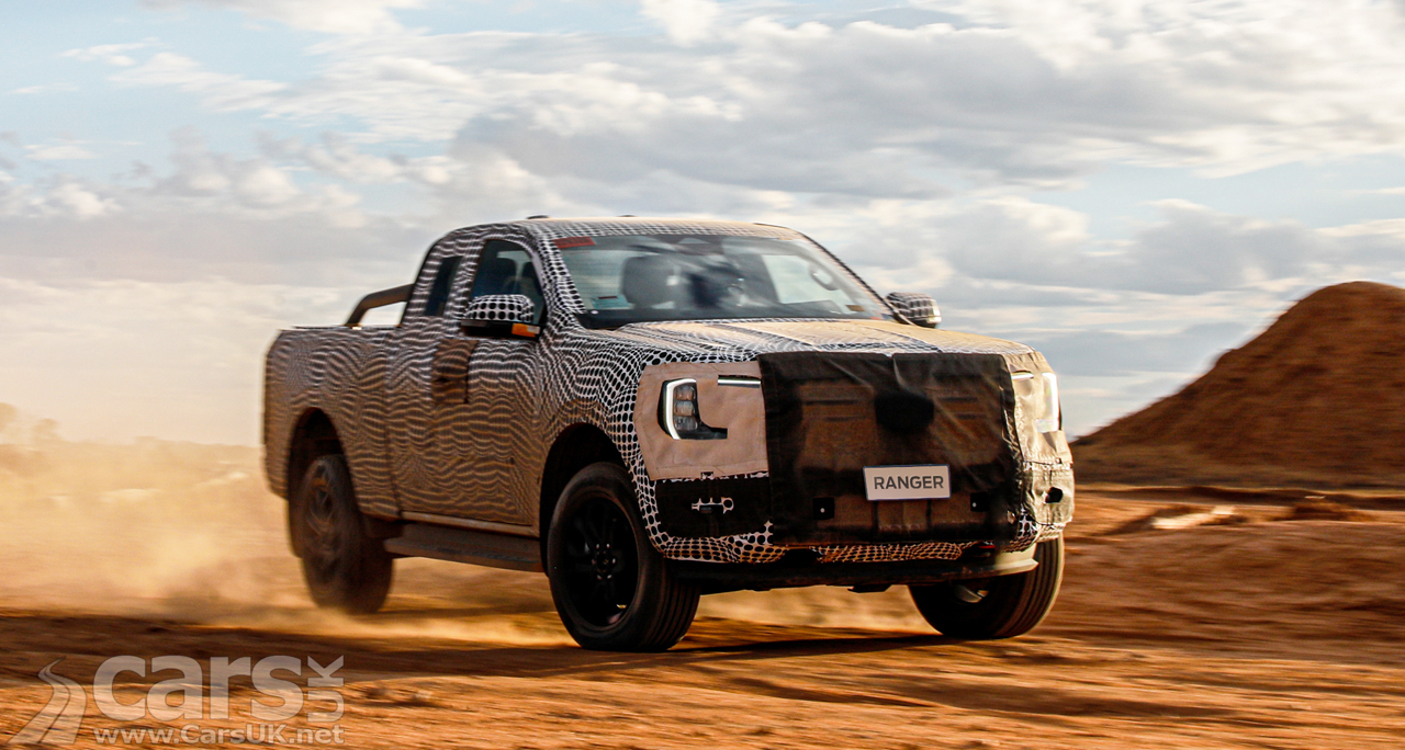 Photo 2022 Ford Ranger off-road testing