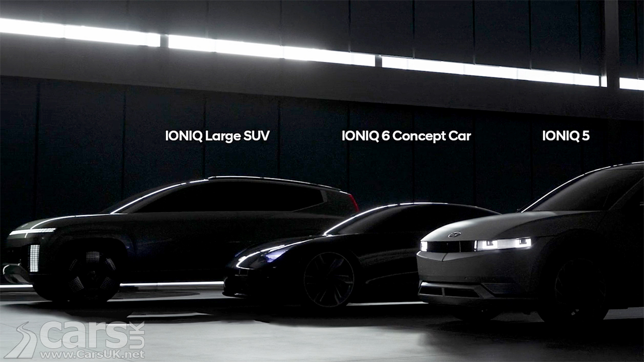 Photo Hyundai's Ioniq 6 and Ioniq 7 SUV teased