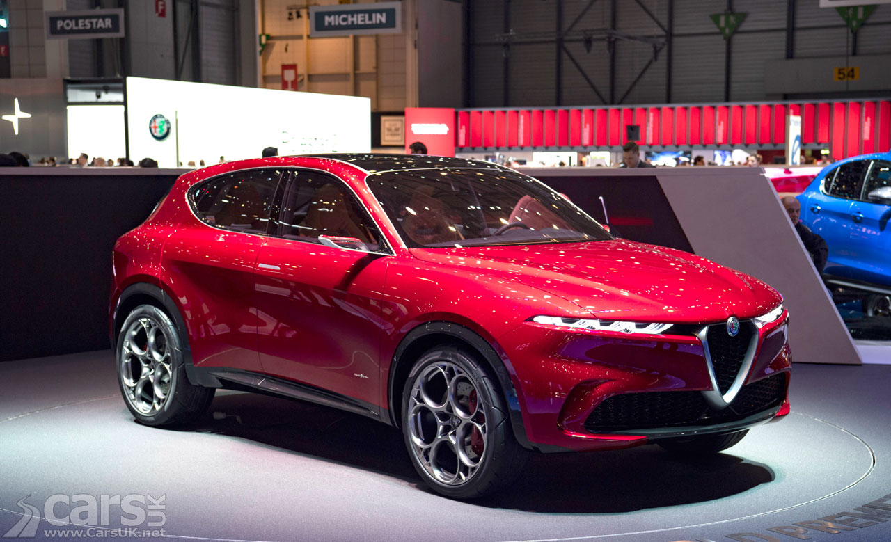 The Alfa Romeo Tonale SUV Concept which will debut in March 2022 as a production Alfa