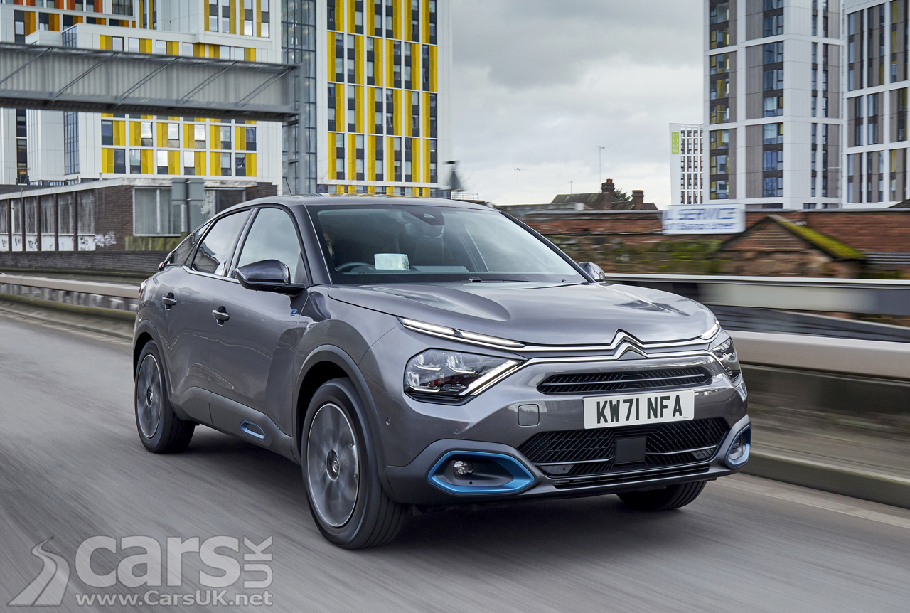The electric Citroen e-C4 (pictured) and its ICE siblings get updates