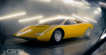 The Lamborghini Countach LP 500 Concept recreated 50 years on from the original's debut