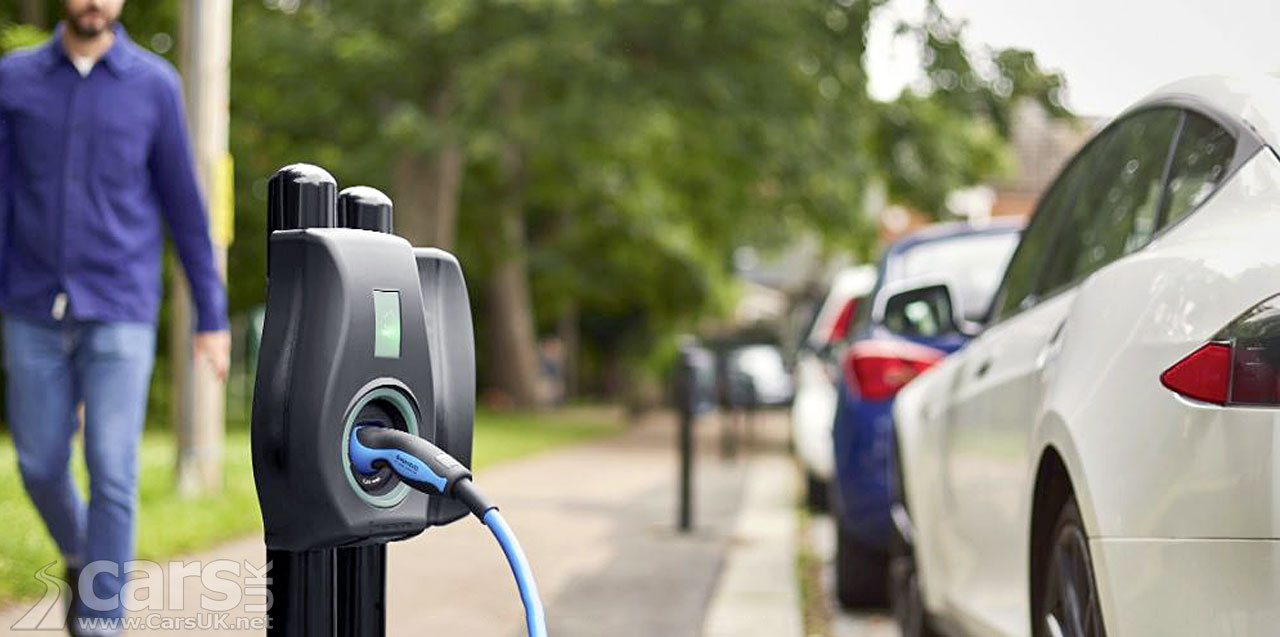 Connected Kerb on-street EV chargers