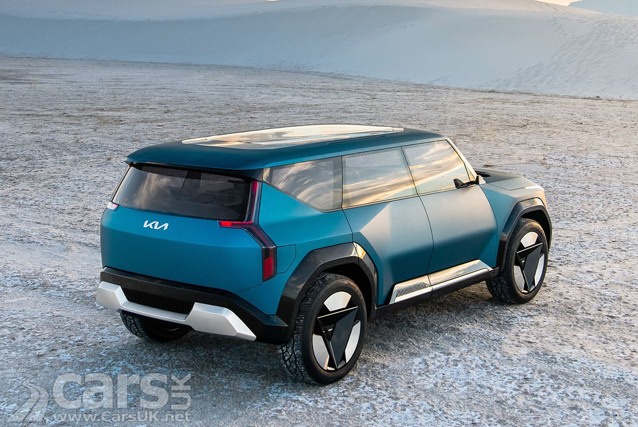Kia Concept EV9 Rear View