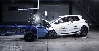 2021 Renault Zoe EV crash test
