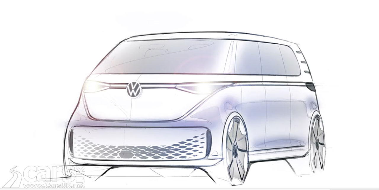 VW ID Buzz Sketch