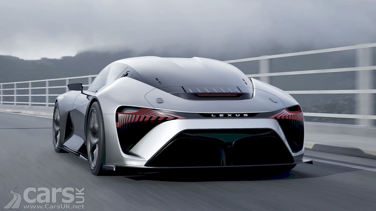 New look at the Lexus Electrified Sport Concept