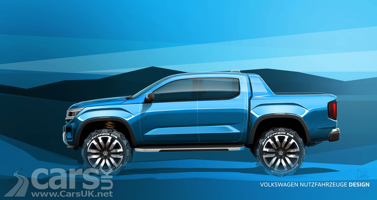 New Volkswagen Amarok Pick-Up teased