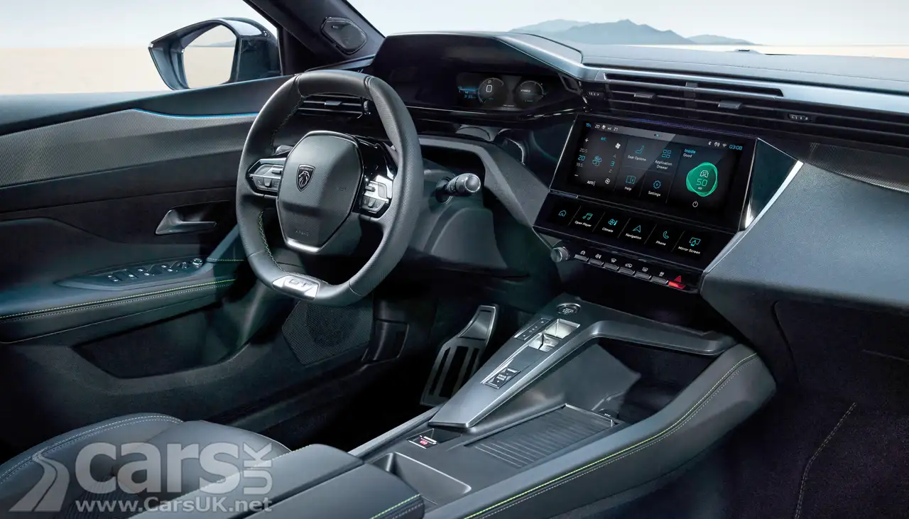 new Peugeot 408 interior