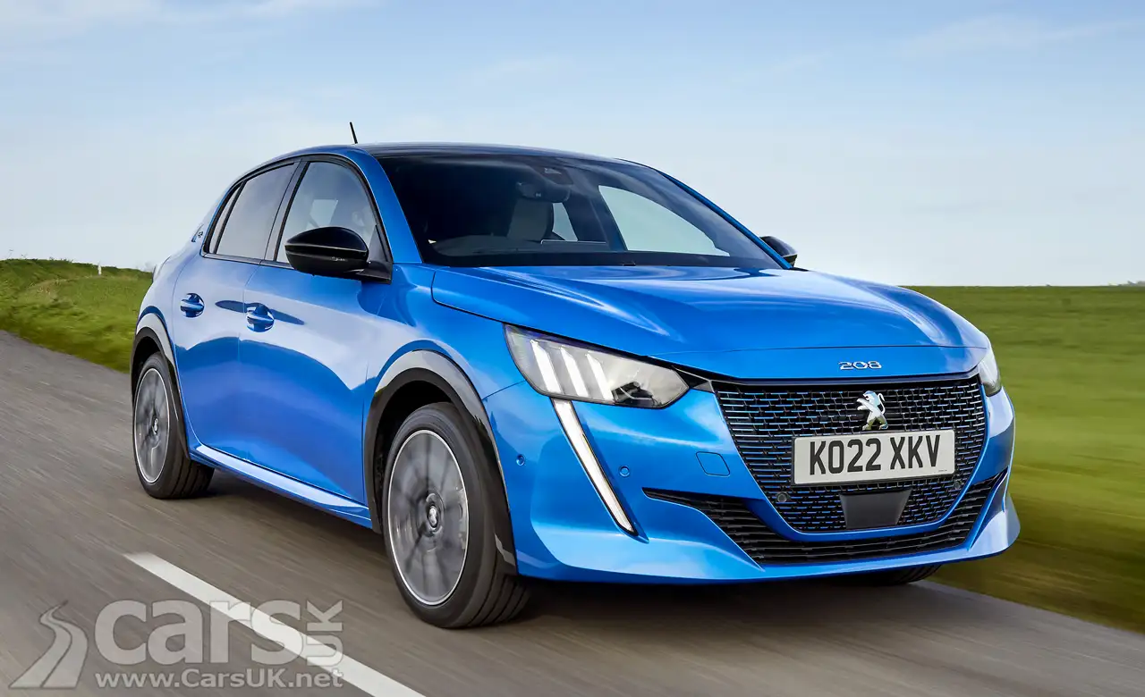 Peugeot 208 new model range August 2022
