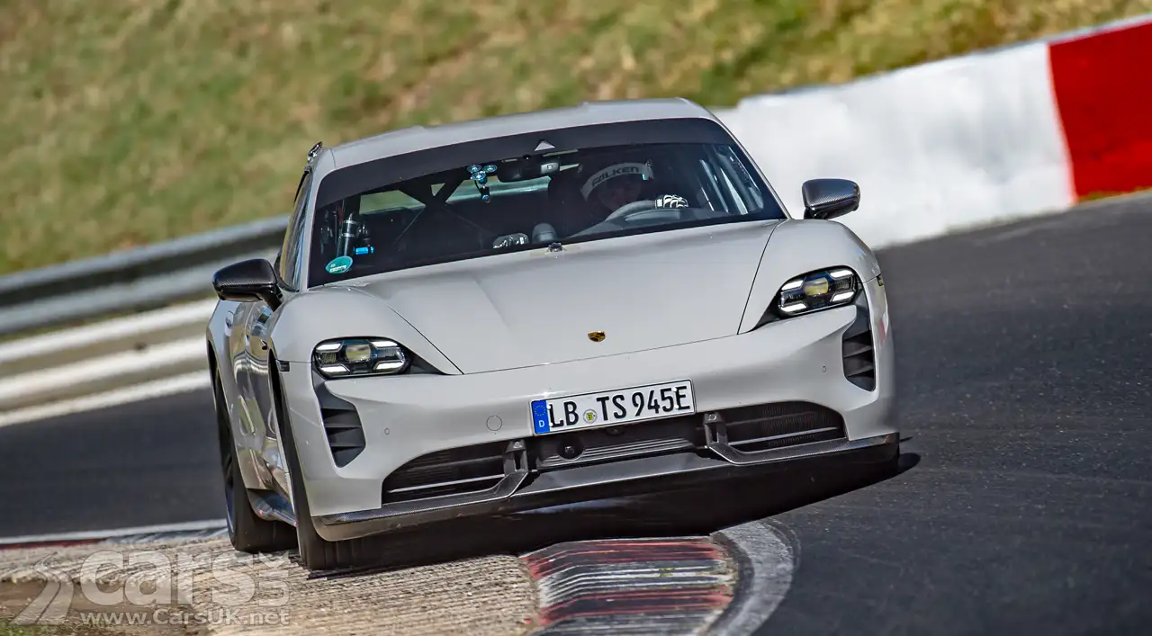 Porsche Tyacan Turbo S takes Nurburgring EV lap record