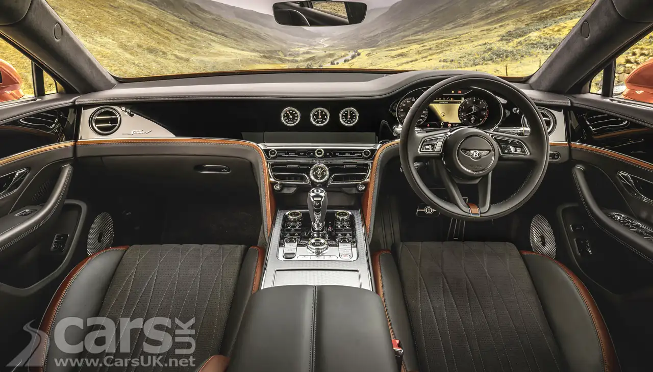 Bentley Flying Spur Speed interior