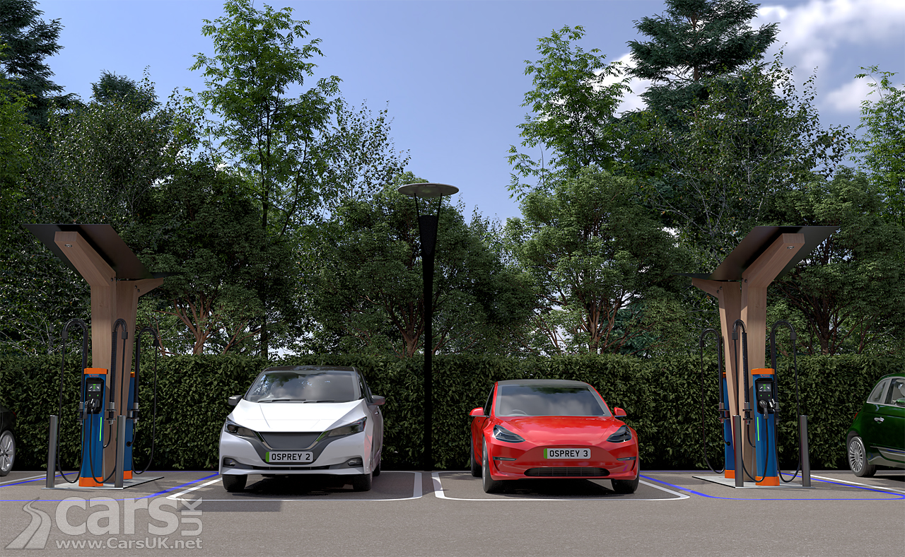 Osper Car Charging Network £1 per kWh