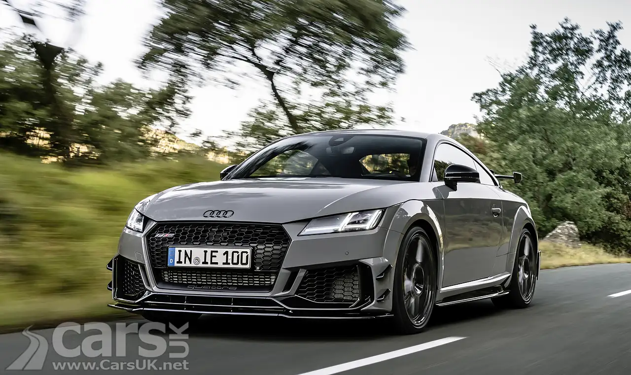 Audi TT RS Coupe Iconic Edition on road