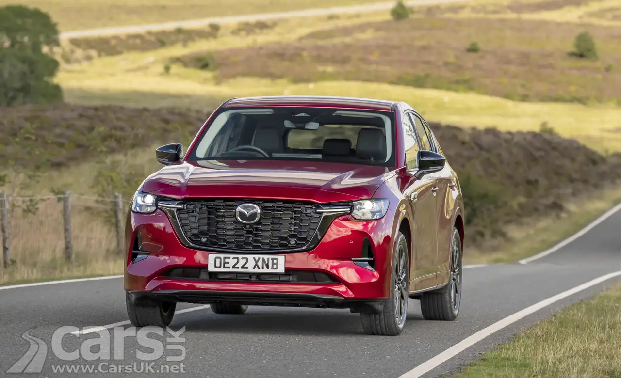 New Mazda CX-60 3.3-litre DIESEL on road