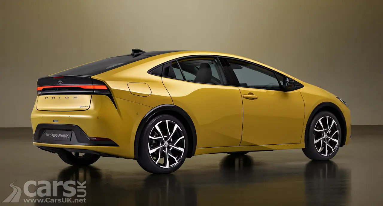 New Toyota Prius Rear View