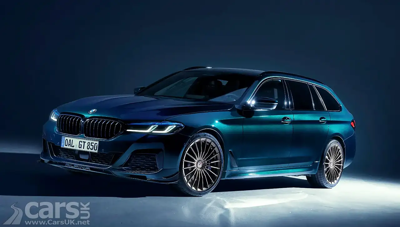 New Alpina B5 GT Touring static shot in blue
