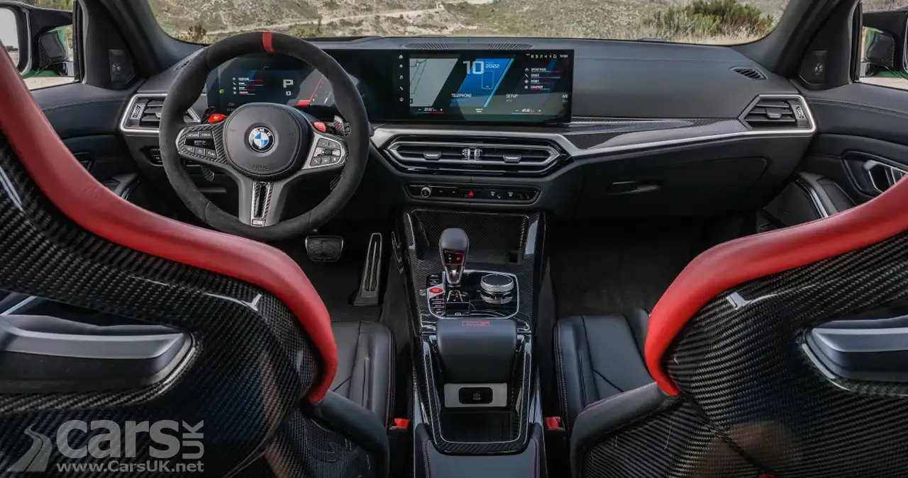 New BMW M3 CS Interior