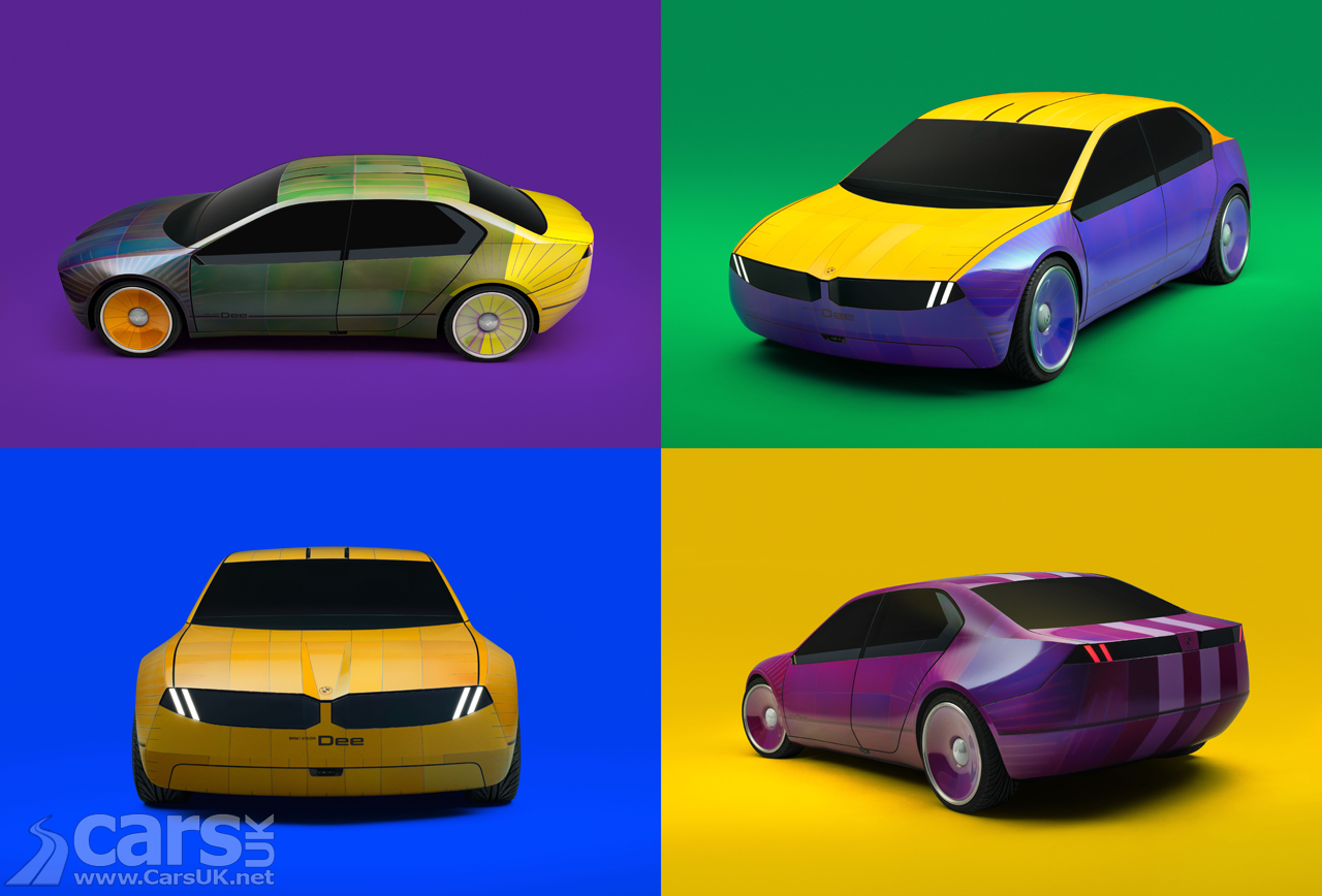 BMW i Vison Dee Colour changing