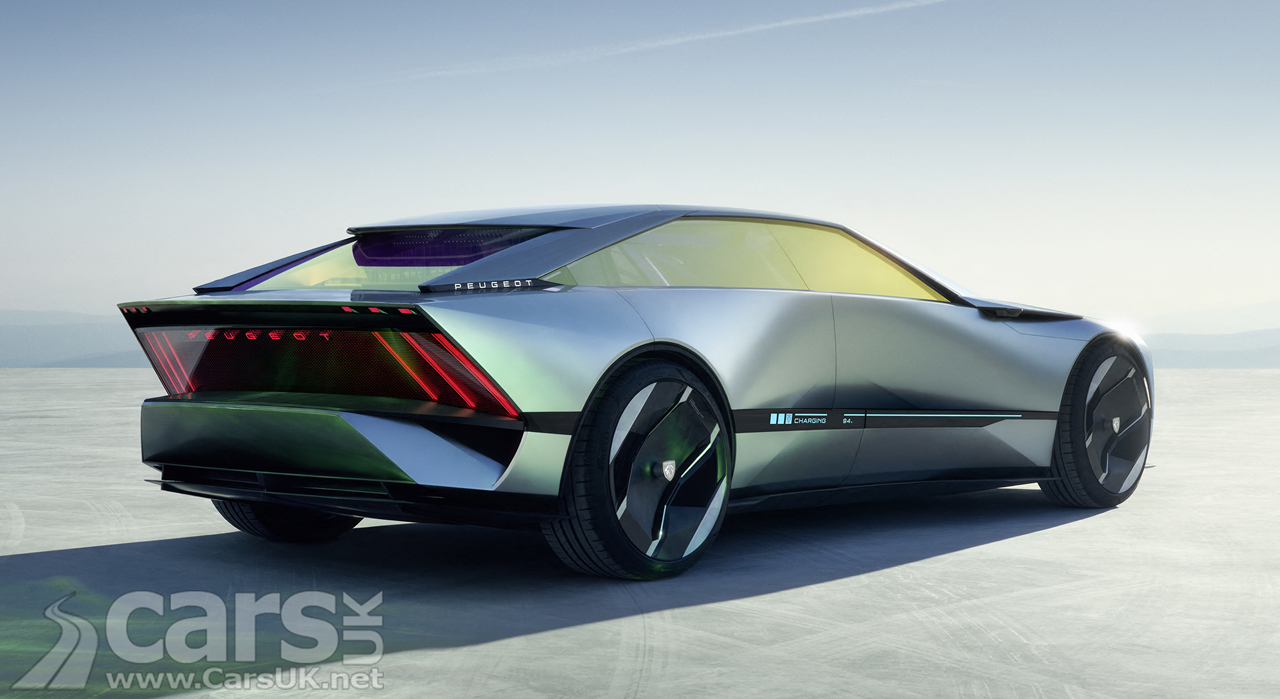 Peugeot Inception Concept rear view