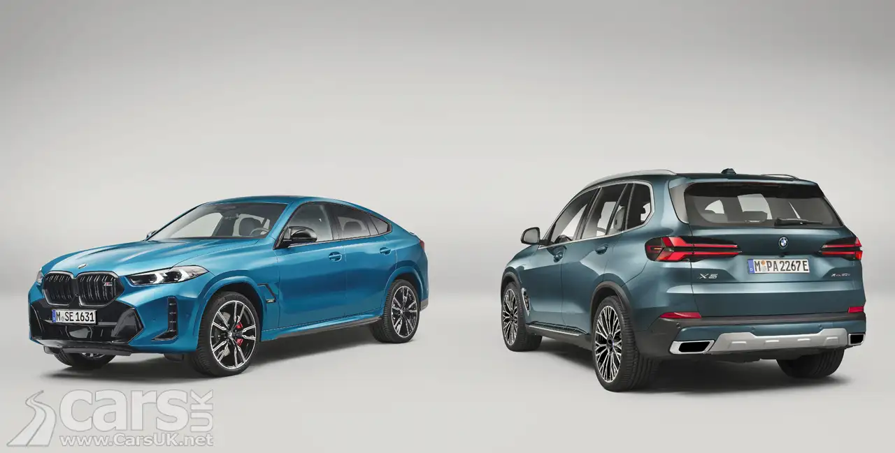 BMW gives the X5 and X6 a FACELIFT