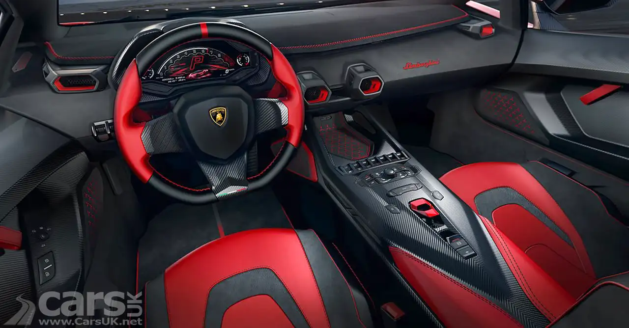 Lamborghini Invencible and Autentica interior