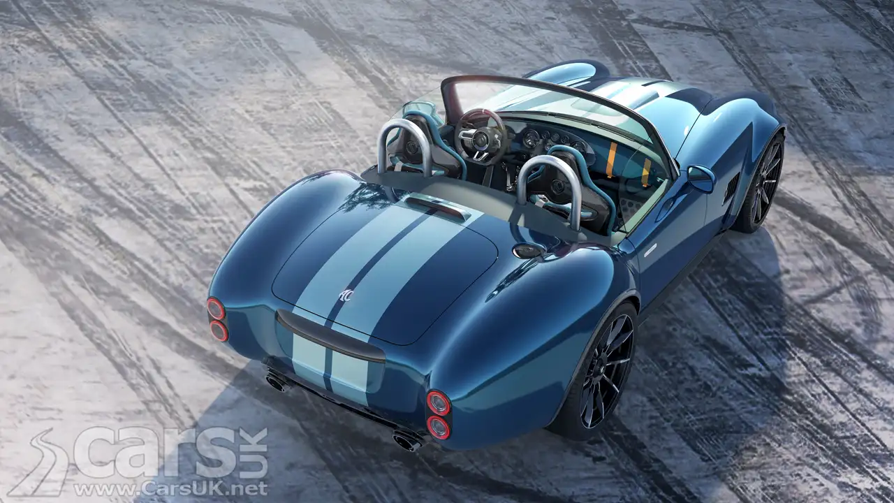 New AC Cobra GT Roadster rear view