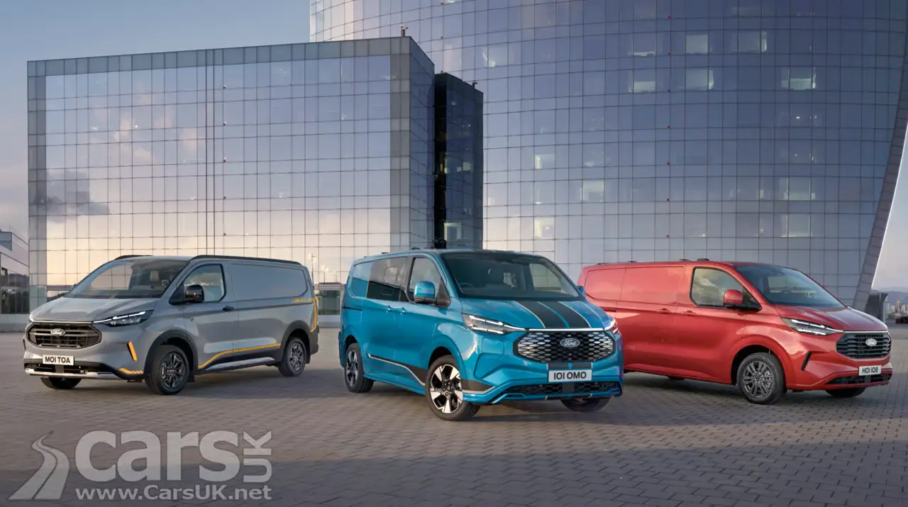 Ford Transit Custom range - the UK's biggest-selling van