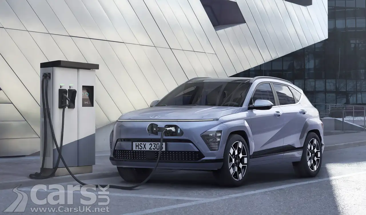 New Hyundai Kona Electric charging