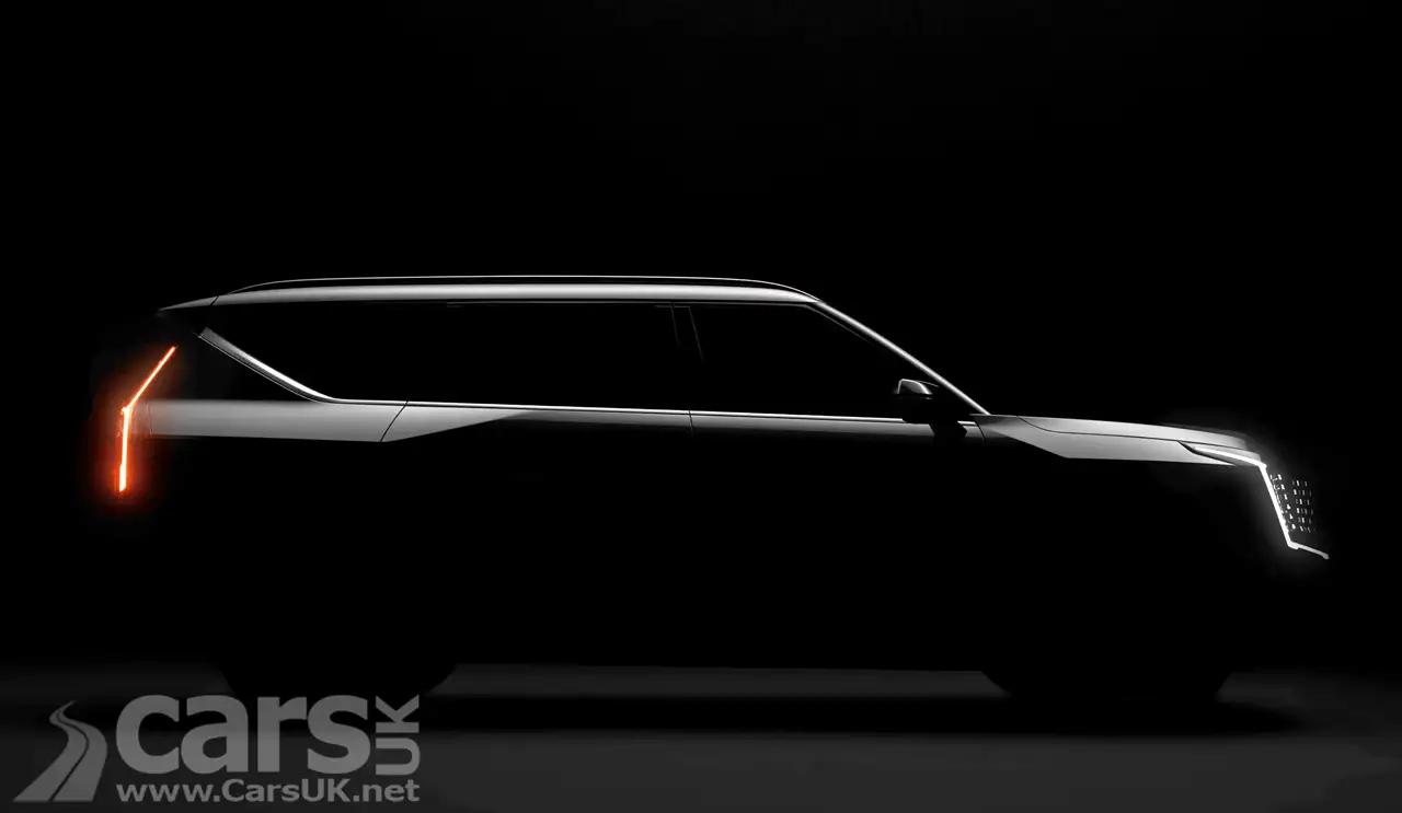 Kia EV9 Electric SUV TEASED