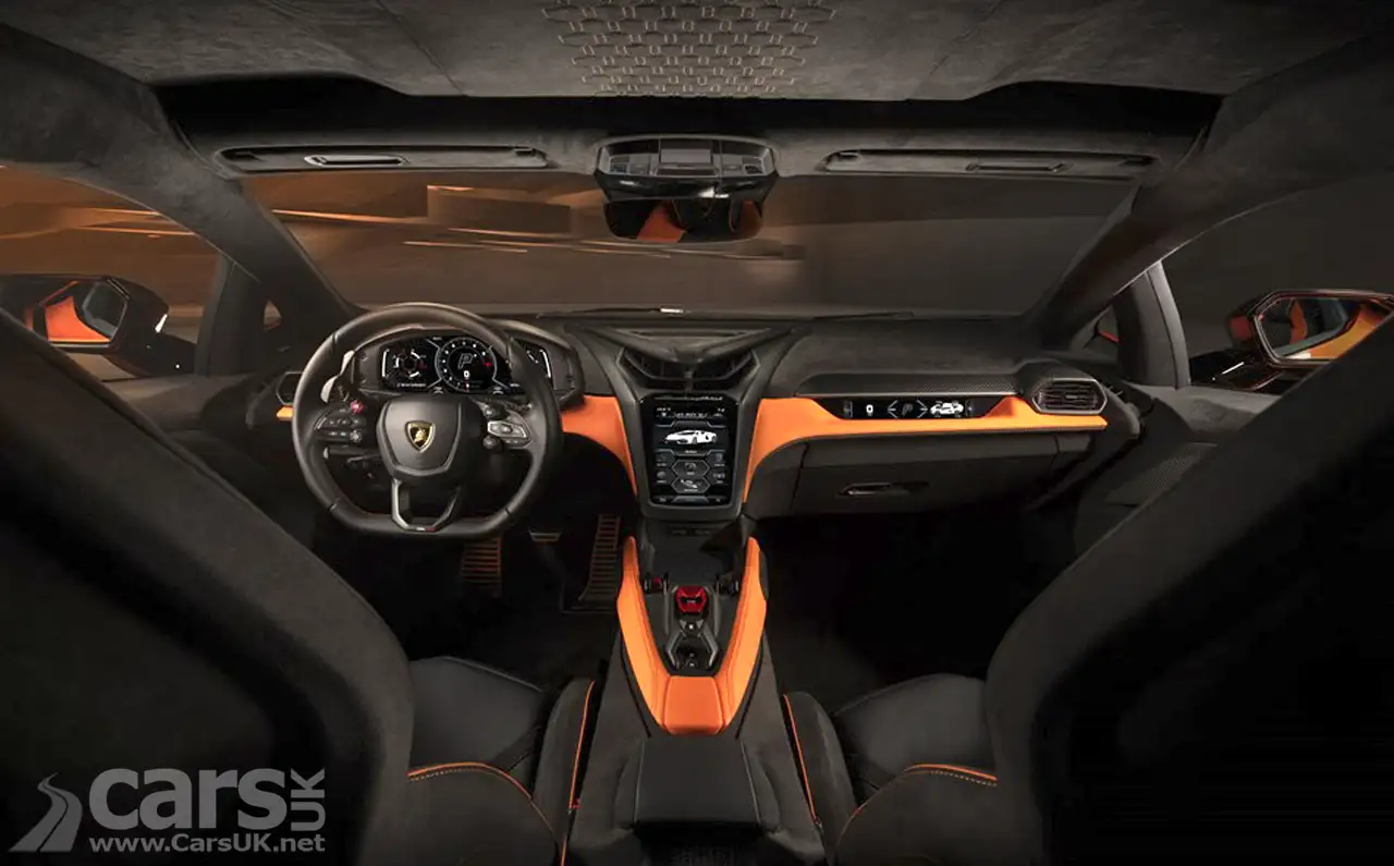 Lamborghini Revuelto interior
