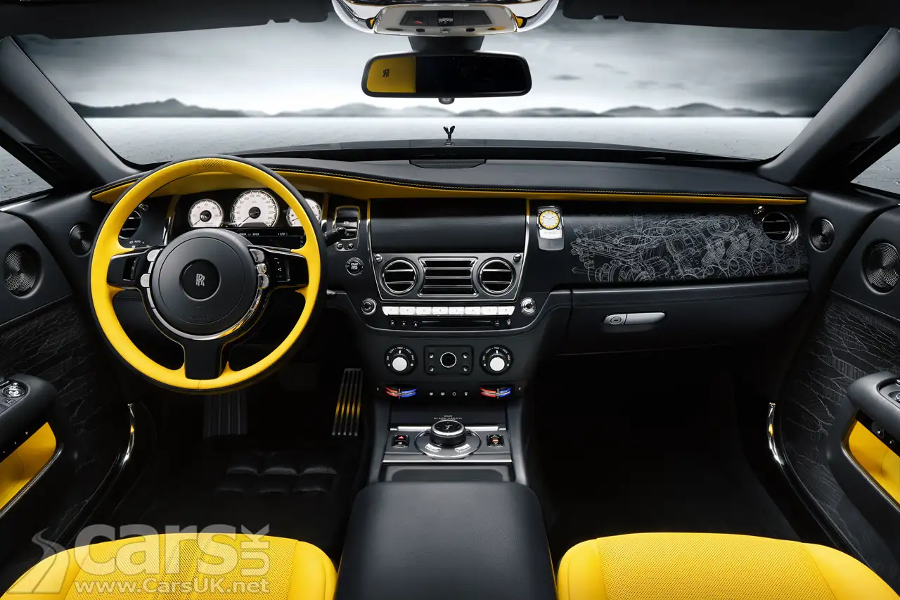 Rolls-Royce Black Badge Wraith Black Arrow Interior