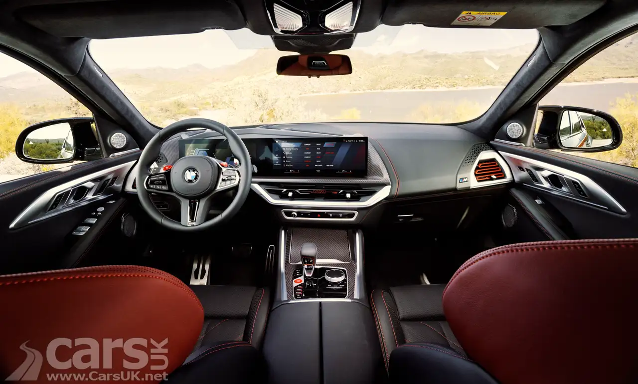 BMW XM Label Red Interior