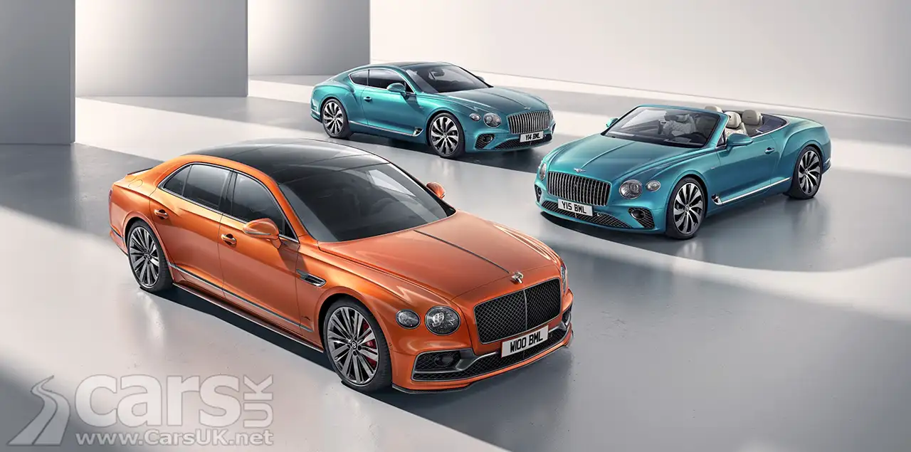 2023 Bentley Continental GT Azure, GTC Azure and Flying Spur Azure