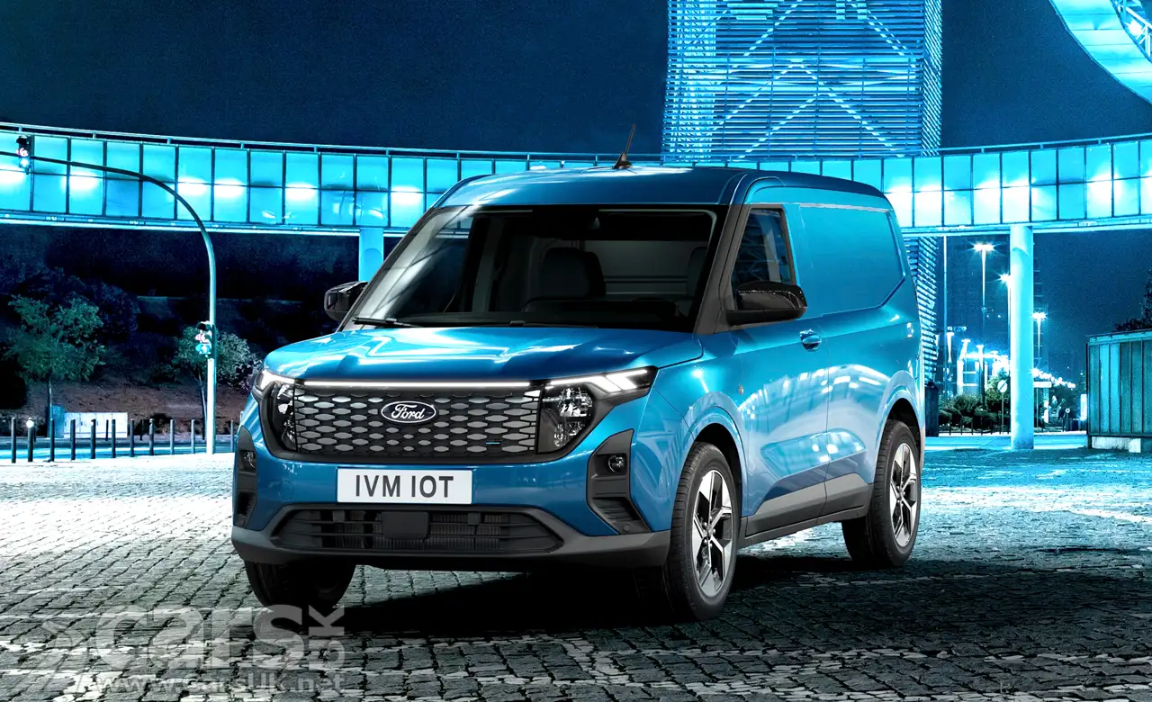 New electric Ford E-Transit Courier