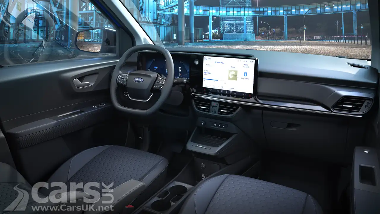 Ford E-Transit Courier interior