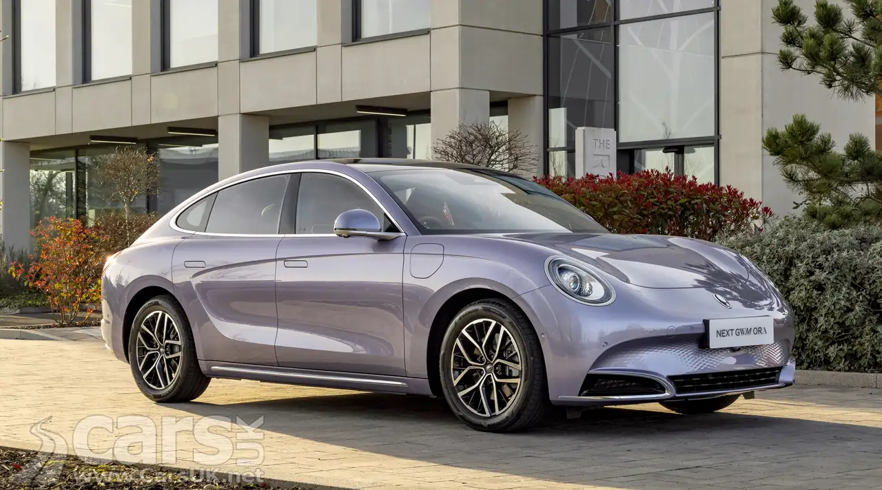 New electric ORA saloon heading for the UK