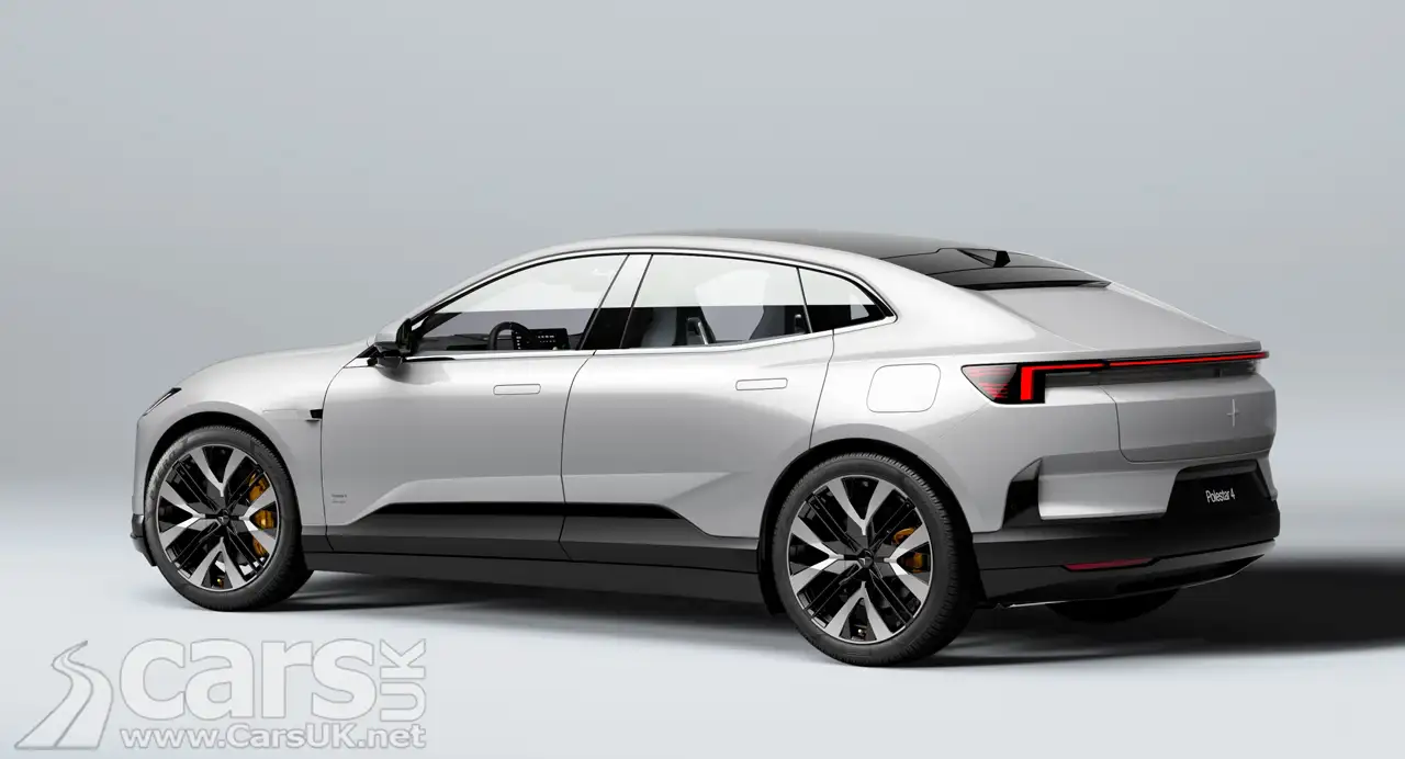 Polestar 4 rear view