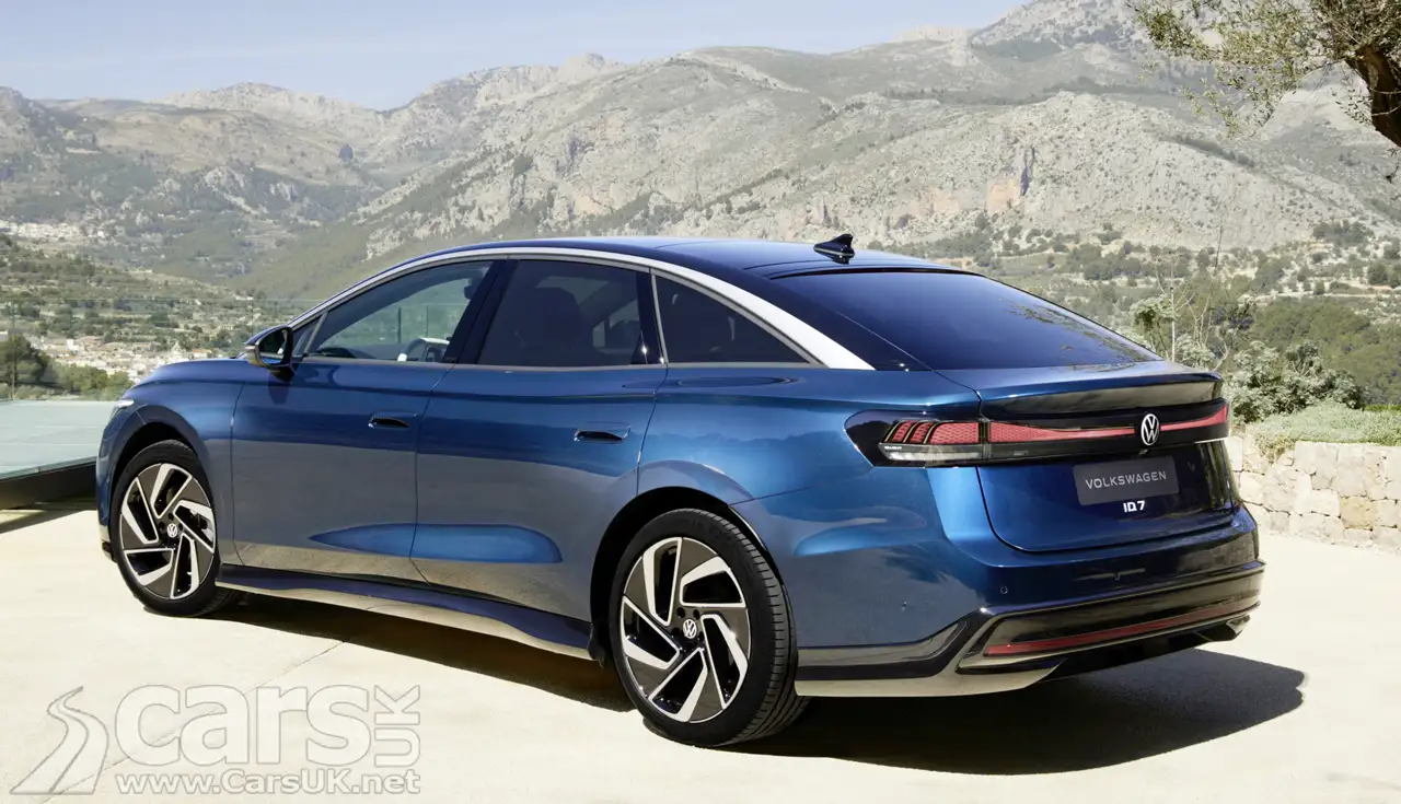 VW ID.7 Rear View