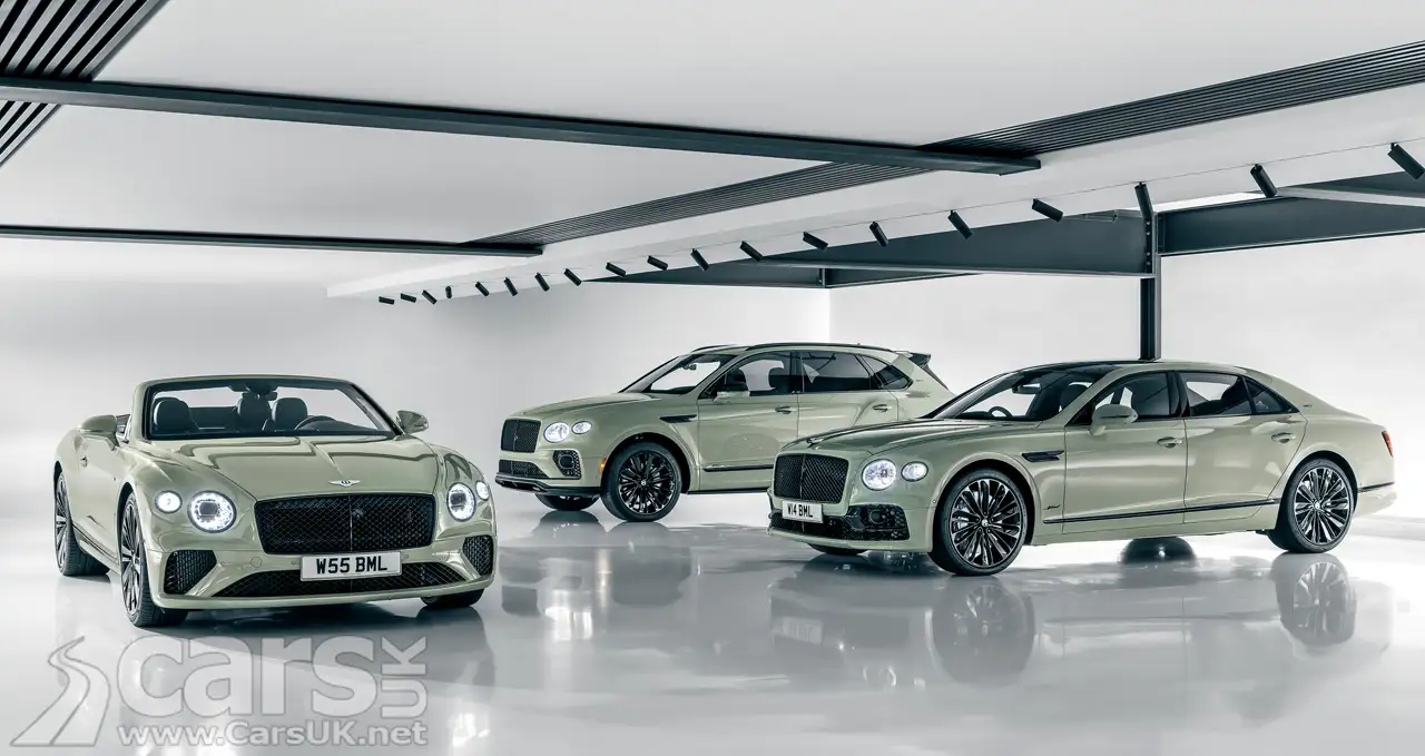 Bentley Bentayga, Flying Spur and Continental GT GTC ‘Speed Edition 12’ models