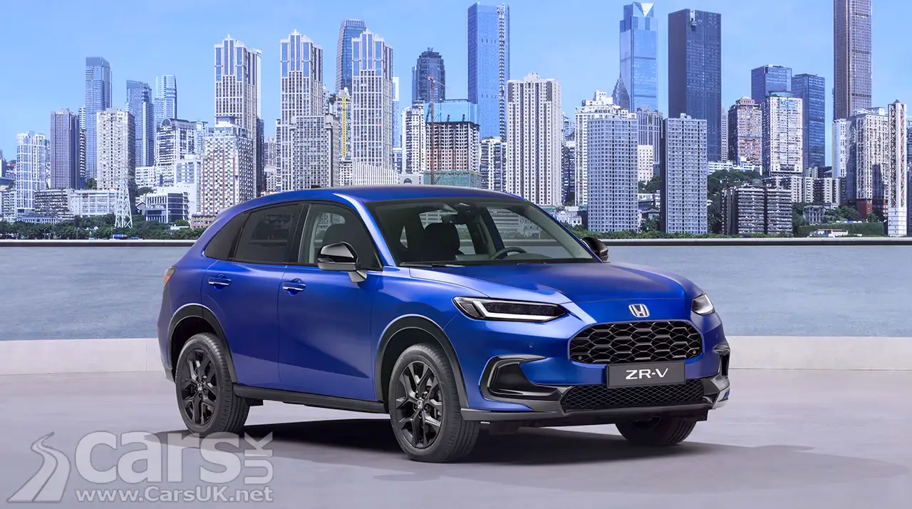New Honda ZR-V Hybrid exterior